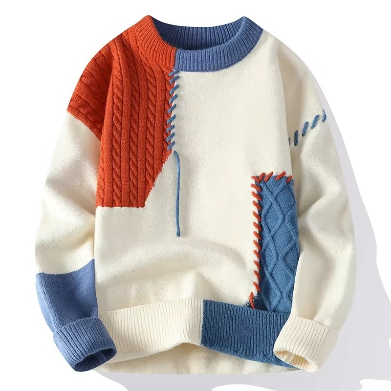 Silas Men's Sweater - flat lay