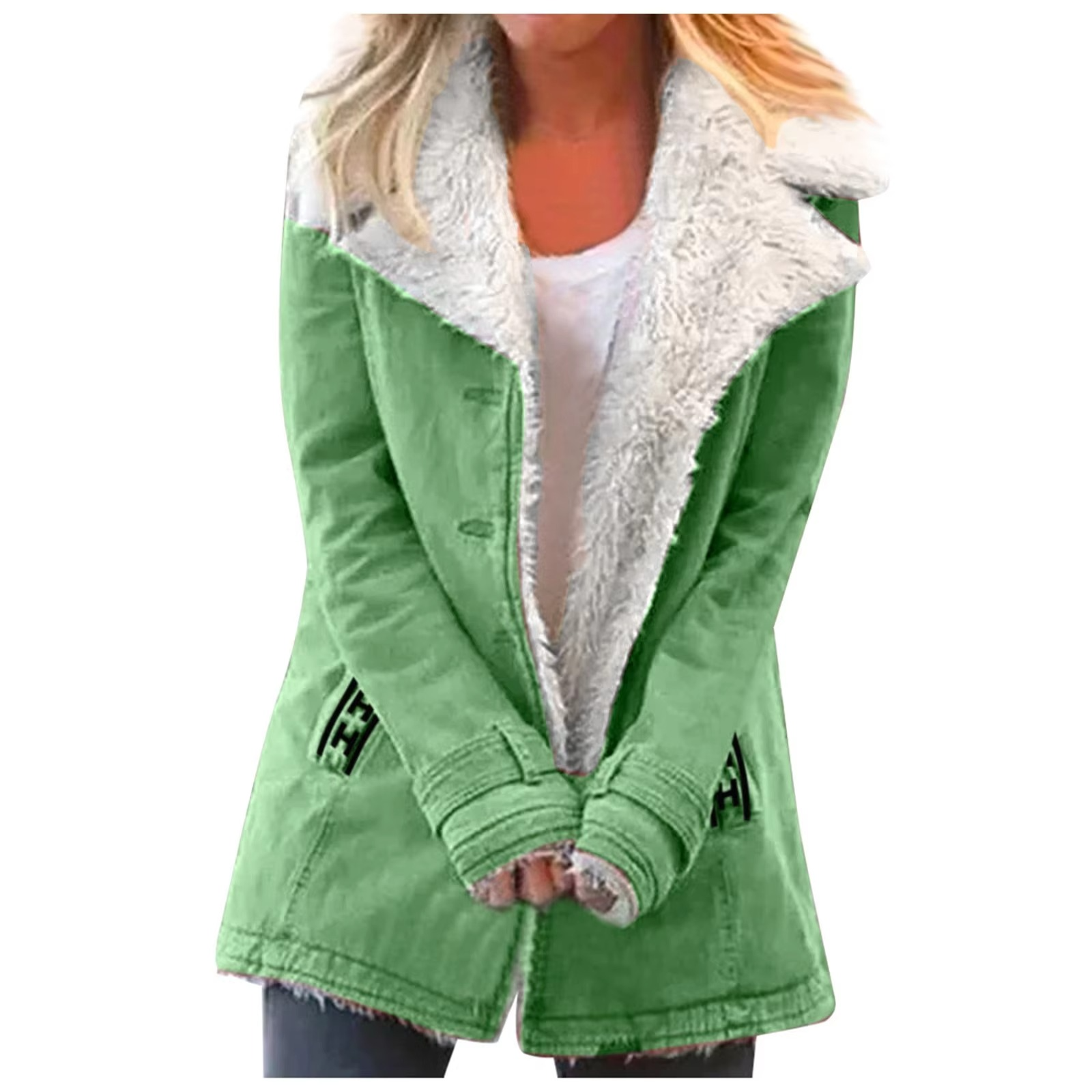 Clara Women's Jacket - fabric and finish detail