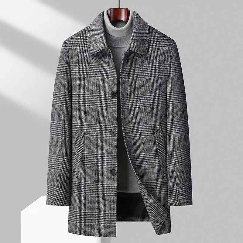 Orson Men's Trench Coat | Wool