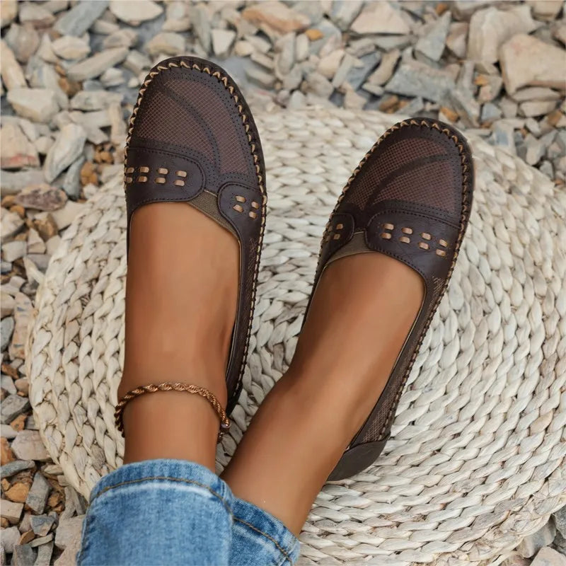Kaia Women's Loafers - styled view
