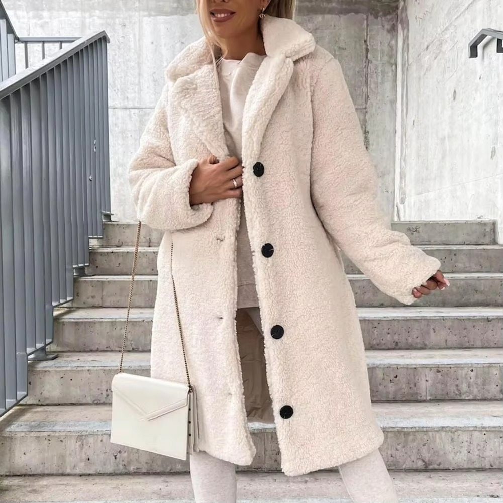 Uma Women's Oversized Trench Coat - flat lay