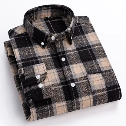 Otis Men's Plaid Shirt - back view