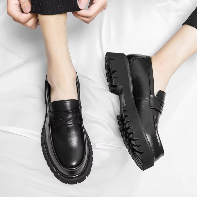 Rufus Men's Platform Loafers - front view