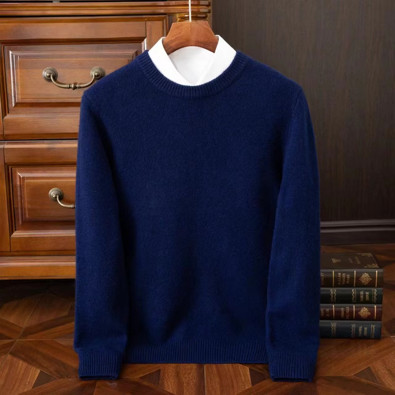 Tobias Men's Oversized Sweater - front view
