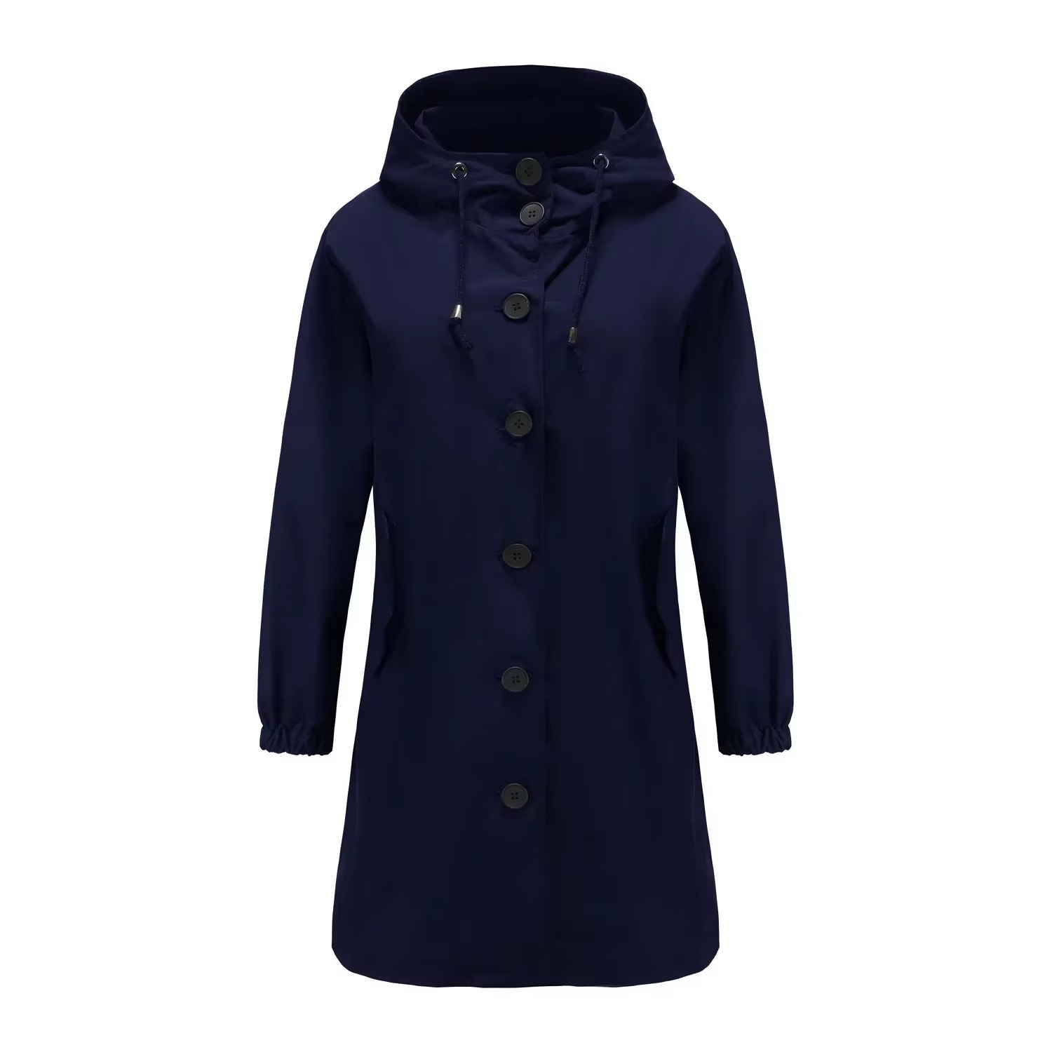 Lena Women's Trench Coat - close-up detail