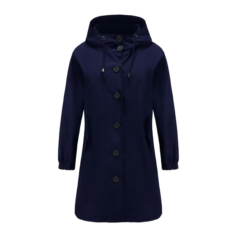 Lena Women's Trench Coat - close-up detail