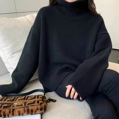 Anouk Women's Sweater - fabric and finish detail
