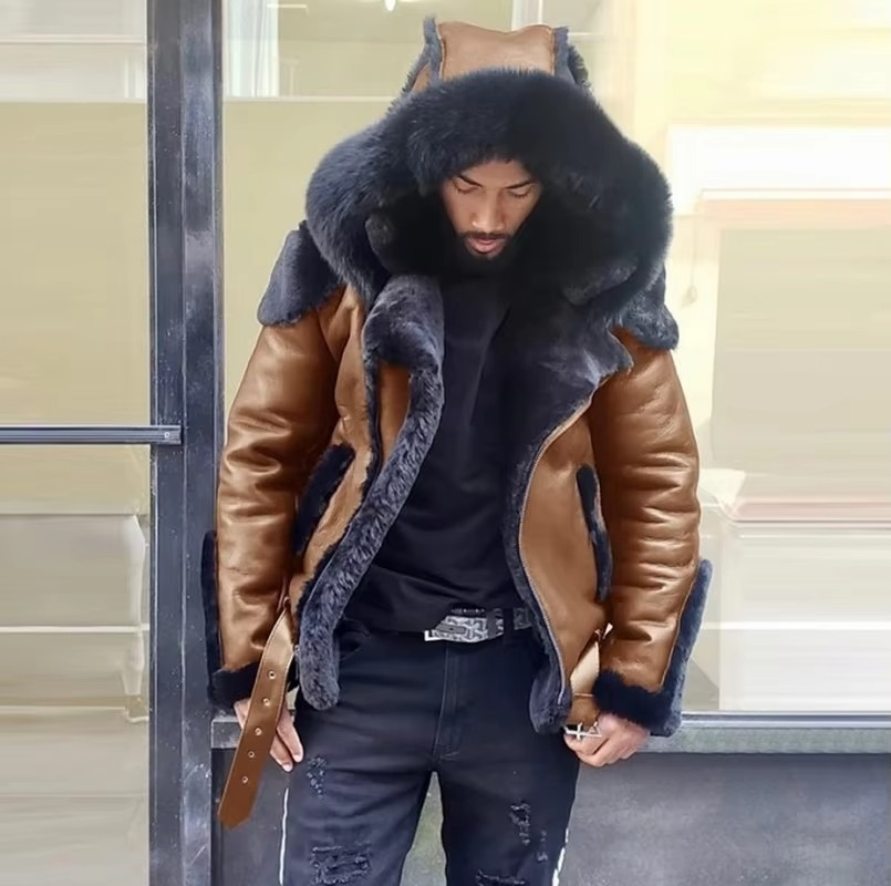 Caleb Men's Jacket - full-length view
