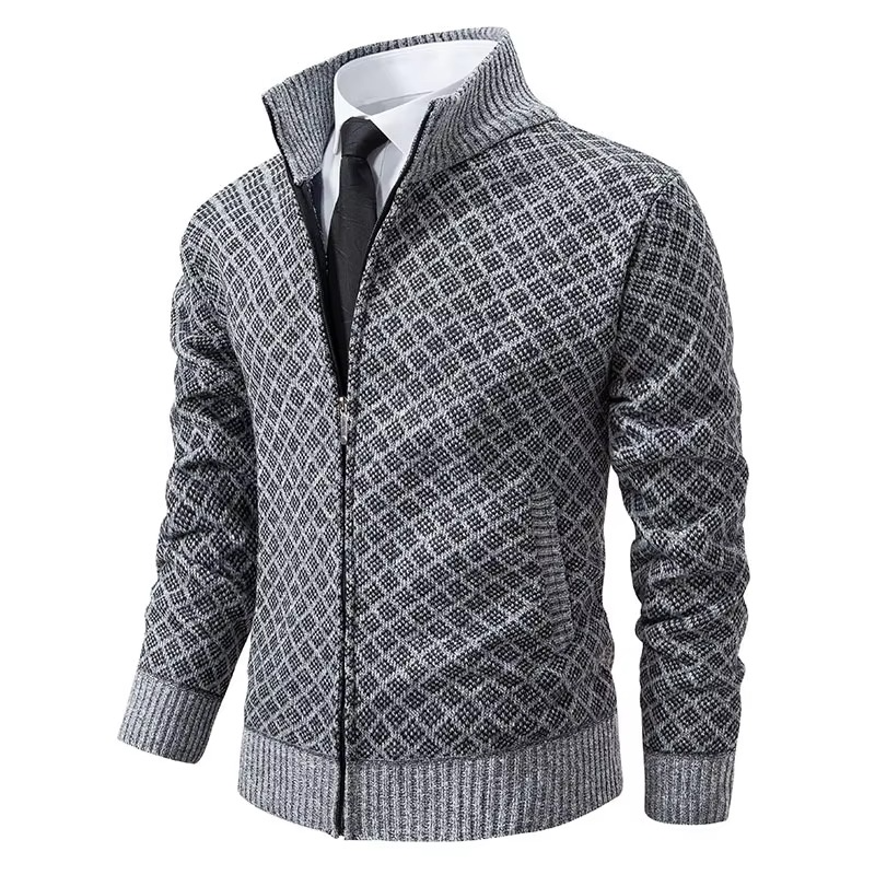 Quill Men's Cardigan - back view