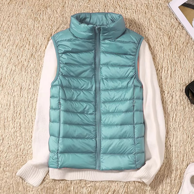 Cleo Women's Puffer Jacket - shown in use