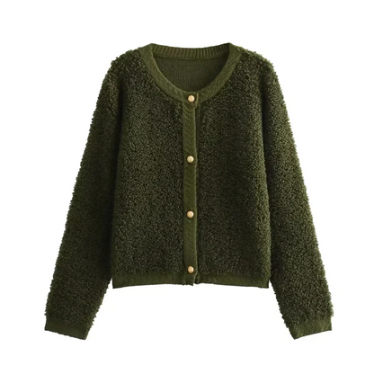 Uma Women's Cardigan - flat lay