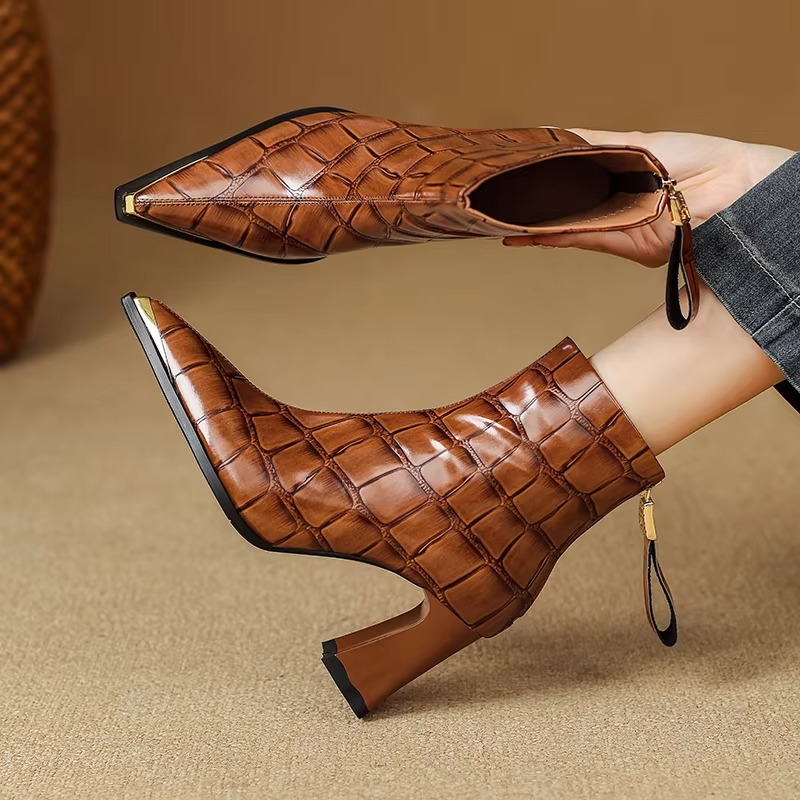 Giselle Women's Ankle Boots - close-up detail