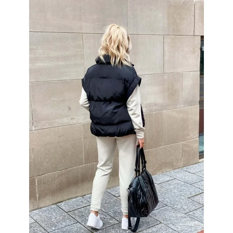 Wren Women's Puffer Jacket - styled view