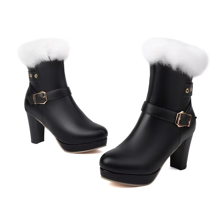 Zadie Women's Platform Ankle Boots - styled view
