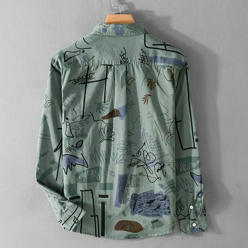 Rufus Men's Shirt | Vintage, Long Sleeve