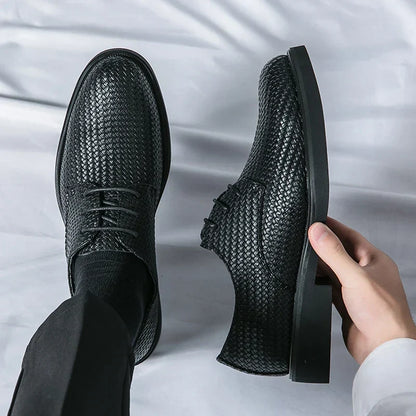 Auden Men's Oxfords - fabric and finish detail