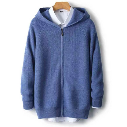 Flynn Men's Cardigan - styled view