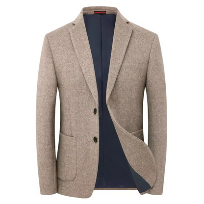 Jasper Men's Blazer - fabric and finish detail