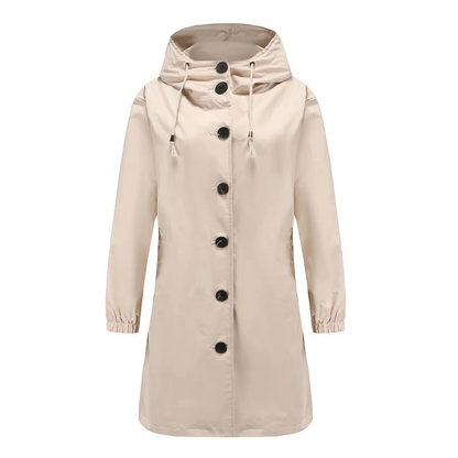 Lena Women's Trench Coat - styled view
