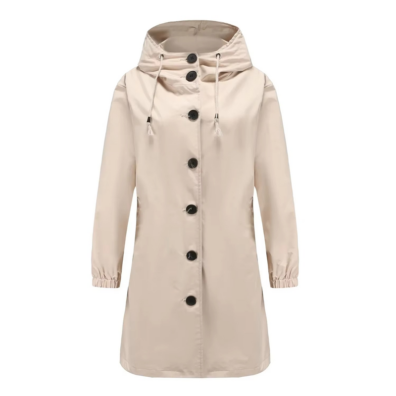 Lena Women's Trench Coat - styled view