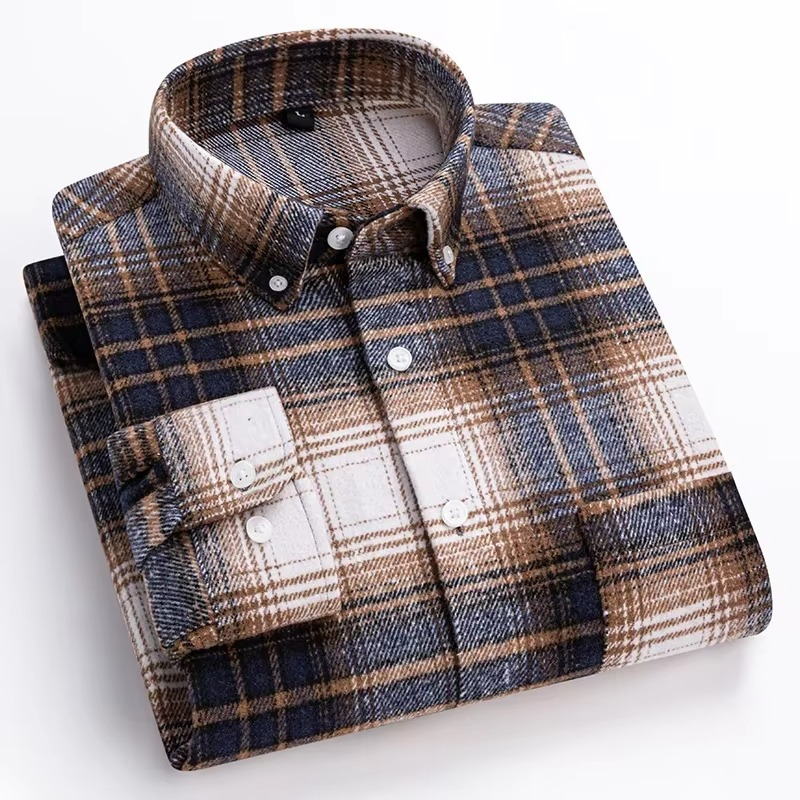 Otis Men's Plaid Shirt - front view