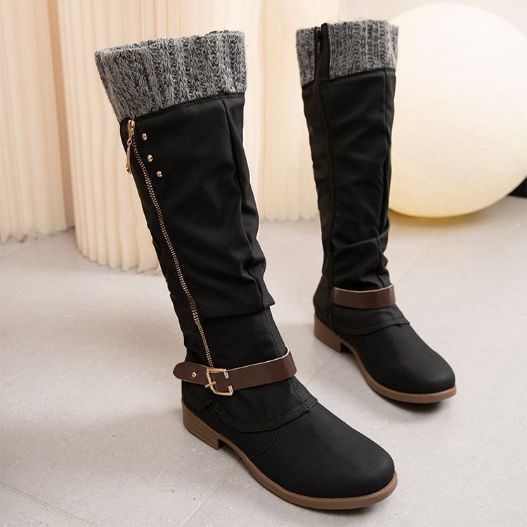 Sable Women's Knee-high Boots - front view