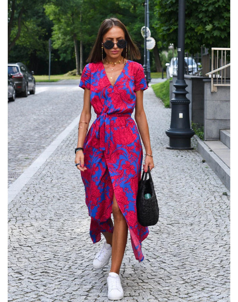 Uma Women's Midi Dress - styled view