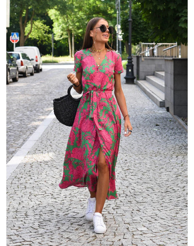 Uma Women's Midi Dress - back view