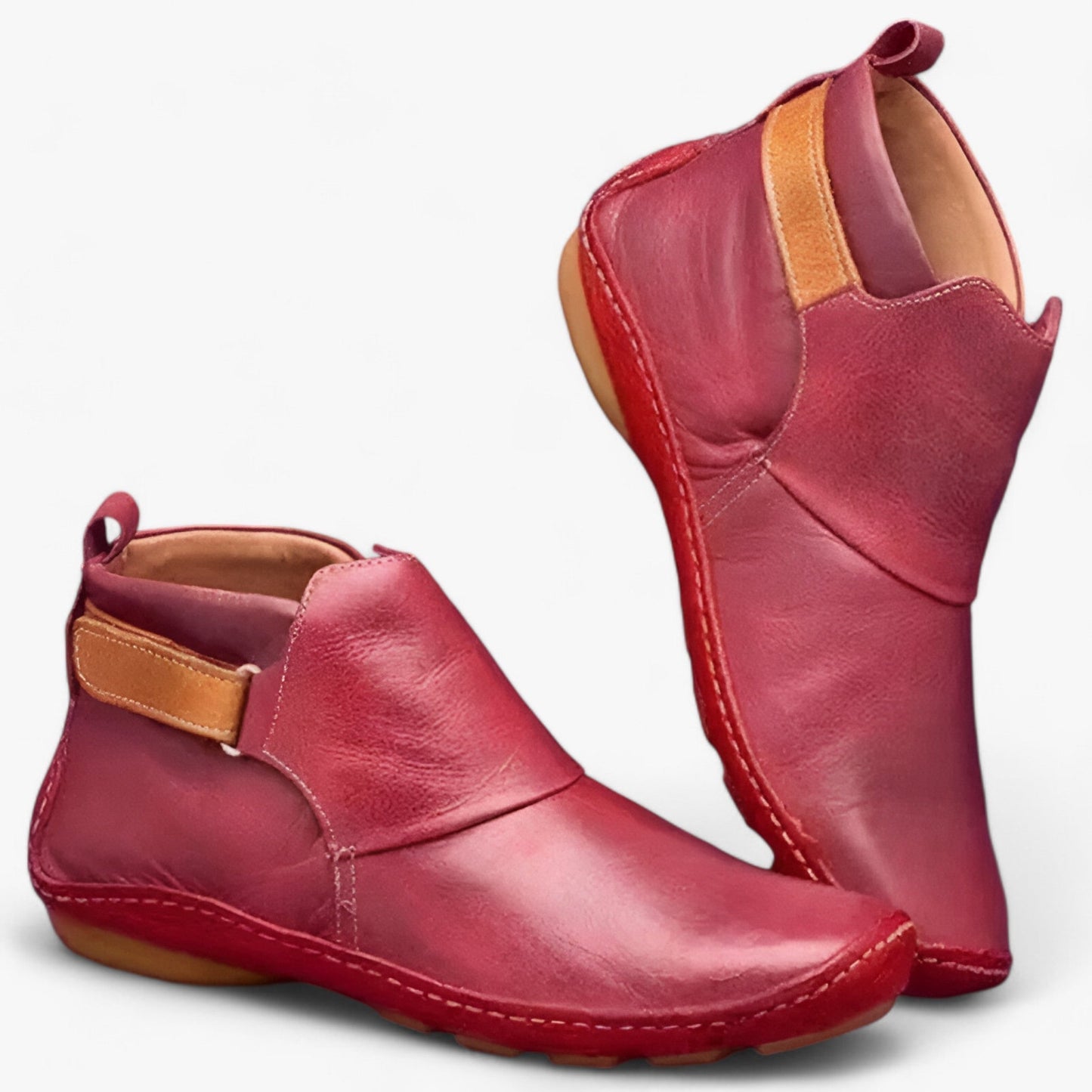 Anouk Women's Ankle Boots - fabric and finish detail