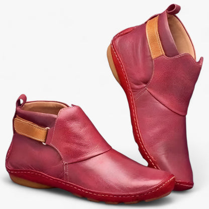 Anouk Women's Ankle Boots - fabric and finish detail