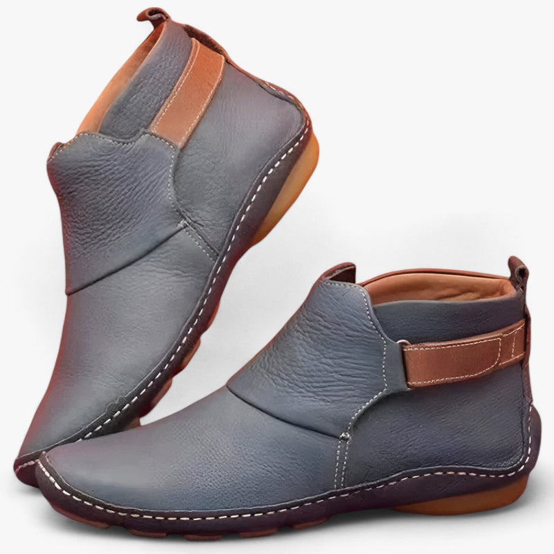 Anouk Women's Ankle Boots | Bohemian, Slip, Low Heel