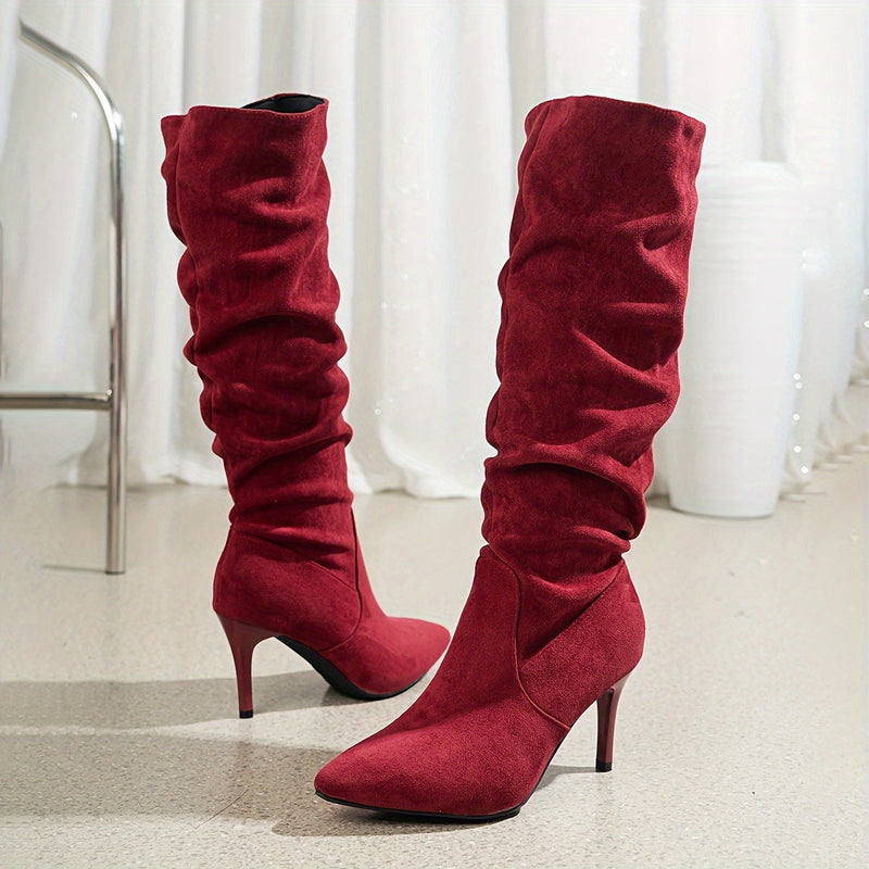 Sienna Women's Knee-high Boots - back view
