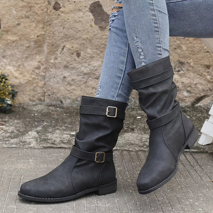 Maya Women's Ankle Boots - flat lay