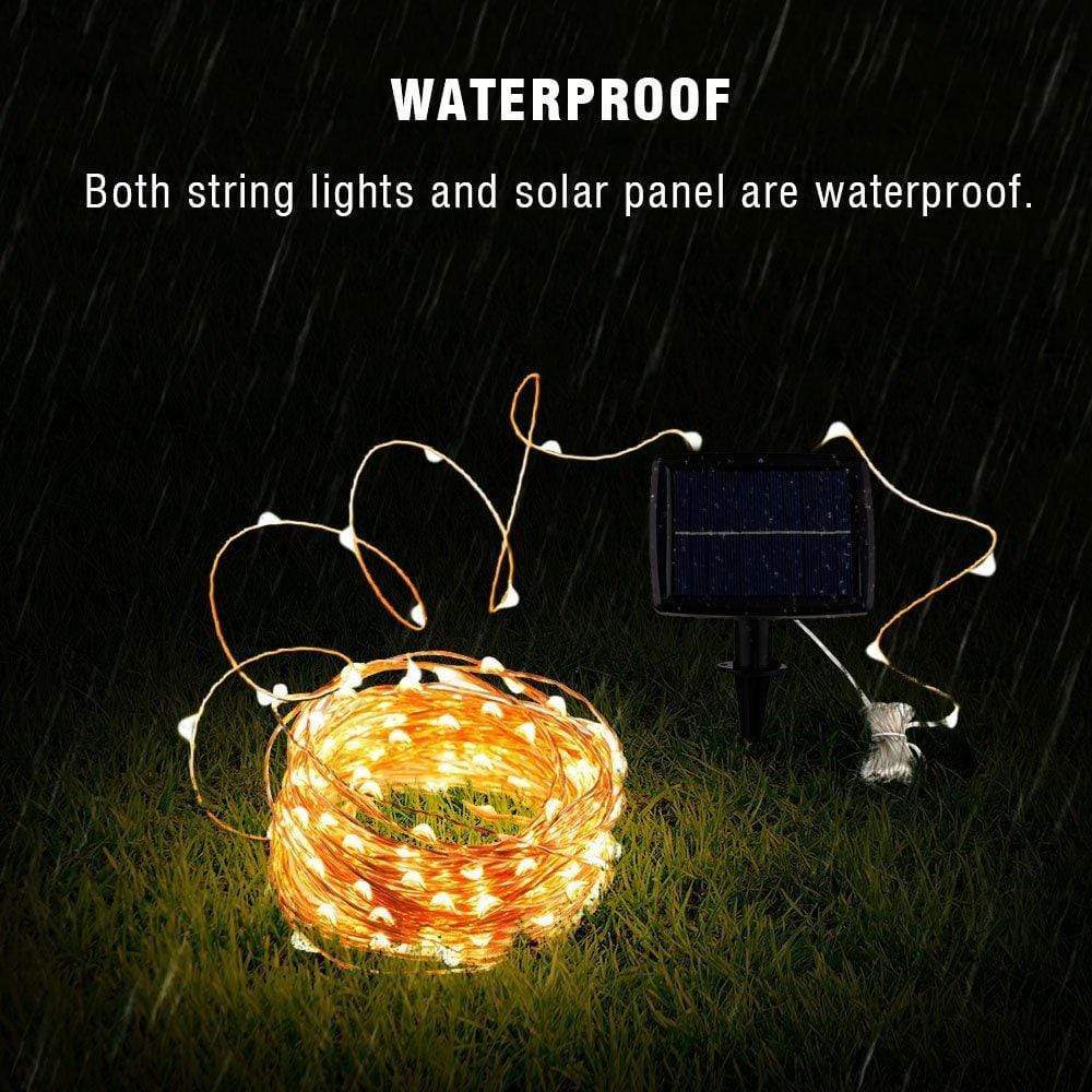 Pine Solar Lights - back view