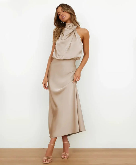 Kira Women's Midi Dress - front view
