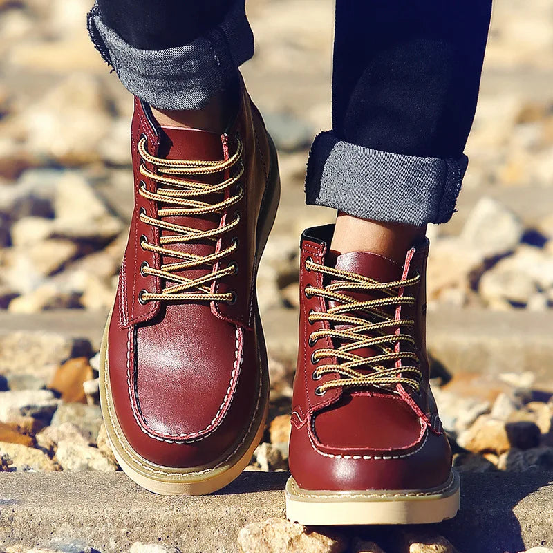 Orson Men's Ankle Boots | Leather, Lace, Lace-up