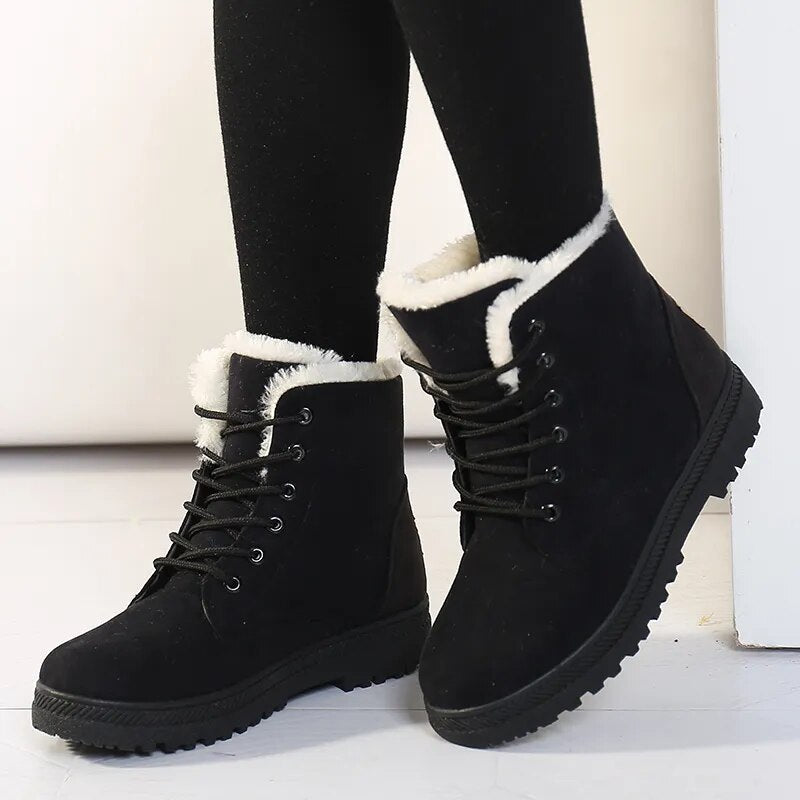 Esme Women's Ankle Boots - fabric and finish detail