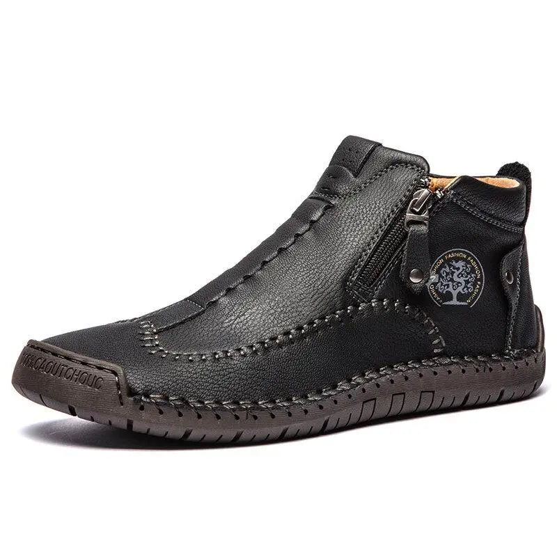 Flynn Men's Ankle Boots - back view
