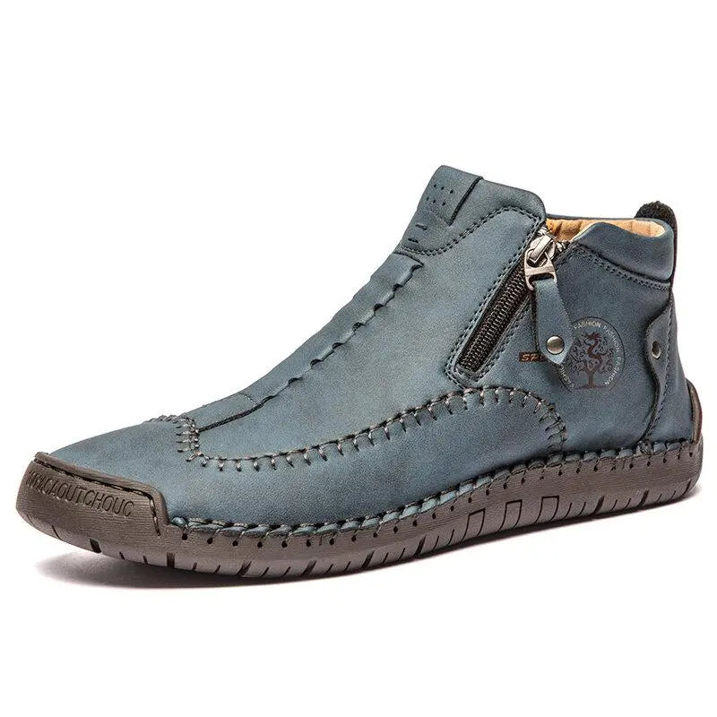 Flynn Men's Ankle Boots - close-up detail