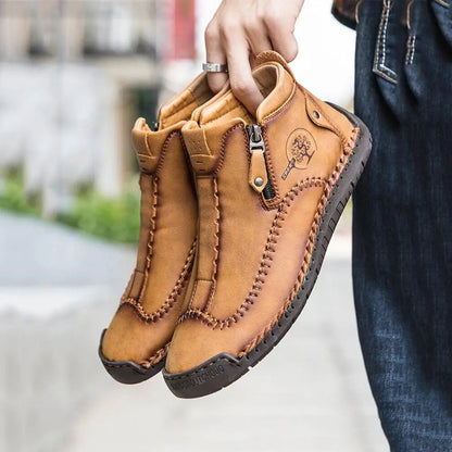 Flynn Men's Ankle Boots - shown in use