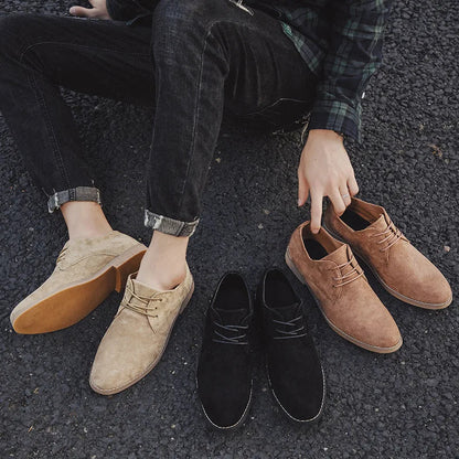 Flynn Men's Shoes - fabric and finish detail