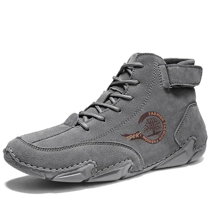 Rufus Men's Suede Ankle Boots - front view