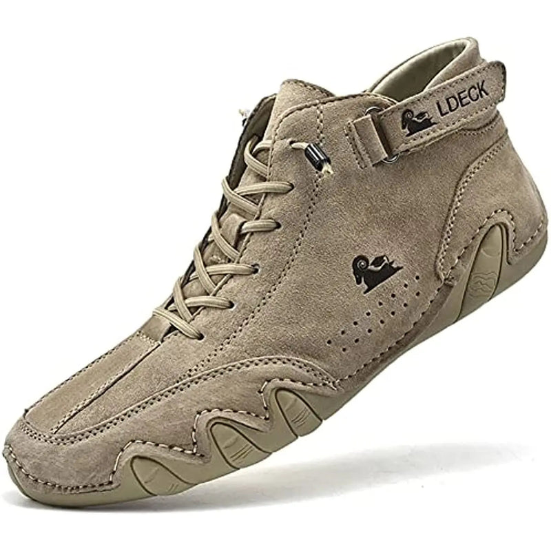 Emmett Men's Suede Ankle Boots - full-length view