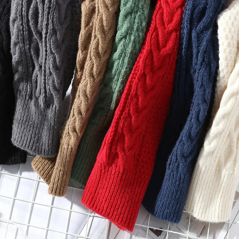 Yves Men's Sweater - fabric and finish detail