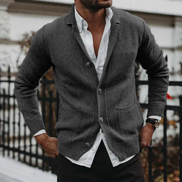 June Women's Cardigan | Black, Grey