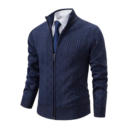 Ellis Men's Cardigan - front view