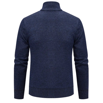 Ellis Men's Cardigan - styled view