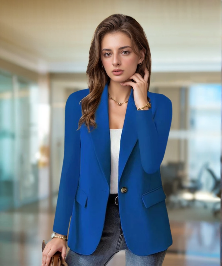Verity Women's Blazer - styled view