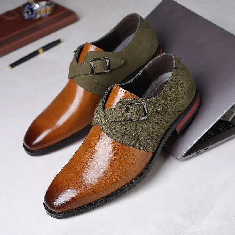 Odette Women's Suede Loafers - styled view