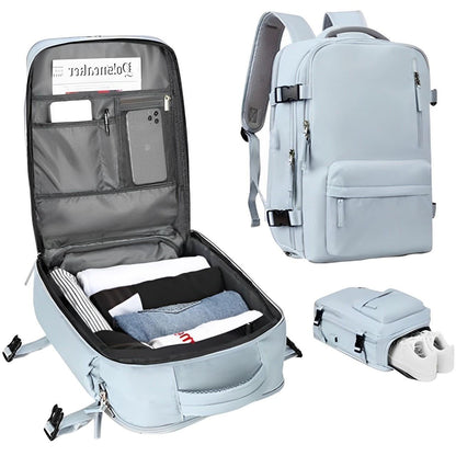 Saskia Women's Backpack - fabric and finish detail